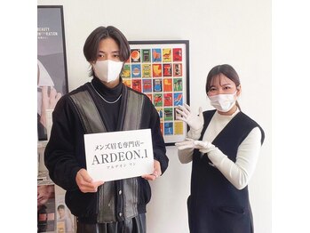 アルデオンワン セカンド(ARDEON.1 second)/眉毛でお悩みの男性の方必見☆