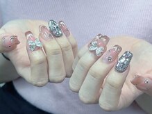 ダイアモンドネイルスタジオ 新宿店(Diamond Nail Studio)/チップ長さだし10本デザイン