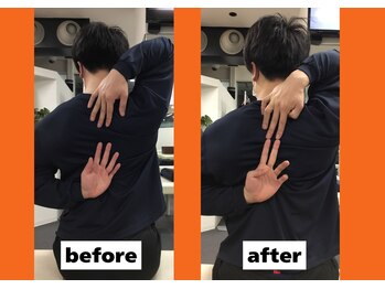 パーフェクトストレッチ 大阪船場店/ストレッチ肩こり/30代男性
