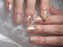クリア 広尾 恵比寿(CLEAR)/花火アートネイル