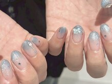 バベル 北堀江店(Babel)/ブルーグラデネイル