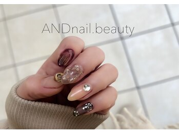 アンドネイル ビューティー(AND nail,beauty)/冬ネイル/ニュアンス/藤沢
