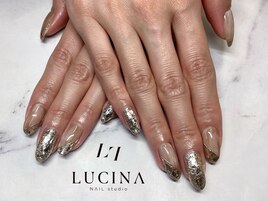 H-689ブラウンニュアンスネイル