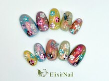 エリクサーネイル 池袋(Elixir Nail)/定額c やり放題/クーポン使用