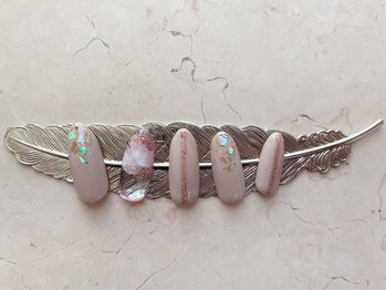 ラウレアルア(Laure’a lua)/ピンクラメラインアート