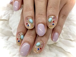 【二宮】キラキラネイル♪♪