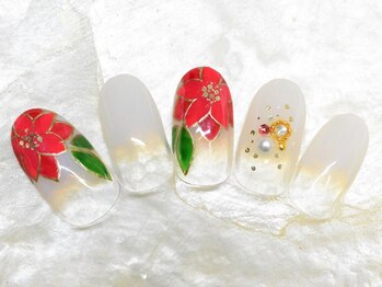 ブルーデイジー(Blue daisy)/過去の定額アートコース