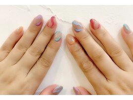 うねうねネイル