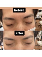 メンズビューティーカフェザパーム 大阪梅田(MEN'S BEAUTY CAFE×THE PERM)/パーマに合うメンズ眉毛Wax