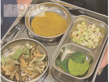 セブンフォリオ(7FORIO)/ハーブの一例