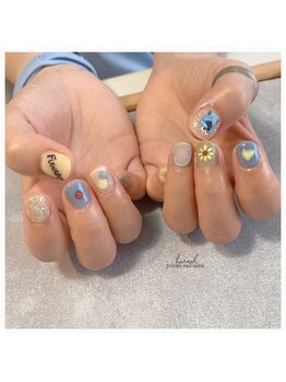 ハヌル(haneul.)/ぷっくりネイル【スンスン】