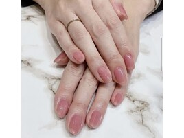 うるうるワンカラーネイル ¥3800