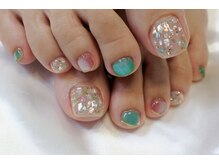 モエネイル(Moe nail)/フットアート１０本