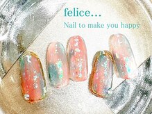 ネイルサロン フェリーチェ(felice)/【定額ネイル】¥7980