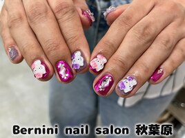 秋葉原ネイル/手描きネイル/銀座