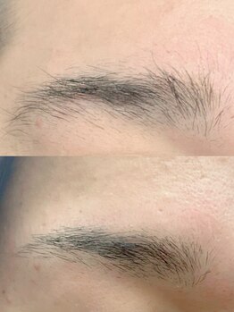 アイブロウメニューがあるサロン