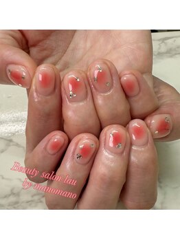 ラウ バイ マノマノ(lau by manomano)/ジューシーチークネイル