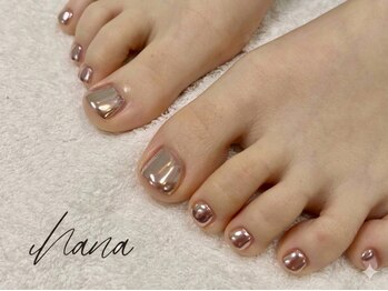 イハナ(ihana)の写真/足元から差がつく美しさ◎豊富なフットネイルサンプルと多彩なメニュー魅力を引き出します♪