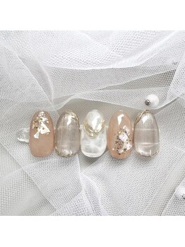 フリーネイル 梅田店(free nail)の写真/【定額コースあり】オフィスデザインもトレンドデザイン◎豊富なサンプルご用意♪マグネット&色混ぜ無料！
