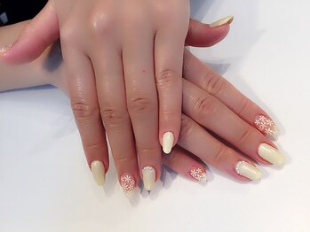 ドレスアップアイズ アンド ネイル(Dress Up Eyes & Nail)/フラワーネイル定額アート☆