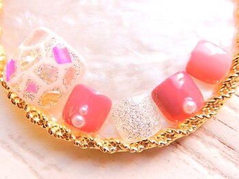 ネイルサロン ドルチェネイル 柏店(Dolce.Nail)/フットデザインコース☆足湯付き