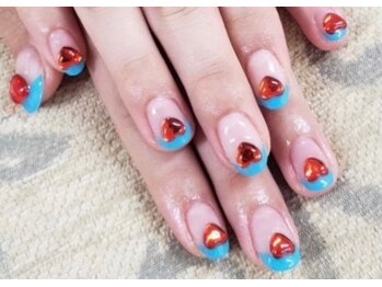 エムアイネイル(MI nail)/ジェルアートつけ放題¥8200
