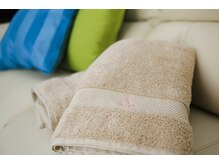 グラウディア 恵比寿/使用するのは全て今治高級タオル