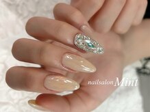 ネイルサロン ミント(Mint)/2本敷き詰め♪