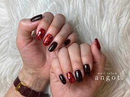 大人ハートネイル