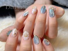 ダリア トータルビューティー(Daria. total beauty)/マグネット　ブルー　フラワー