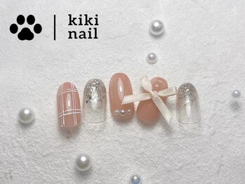 キキネイル 二子玉川(kikinail)/ワンホンネイル/リボンネイル