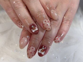 キューセブンネイルラウンジ ららぽーと立川立飛店(Q7 NailLounge)/季節限定デザイン