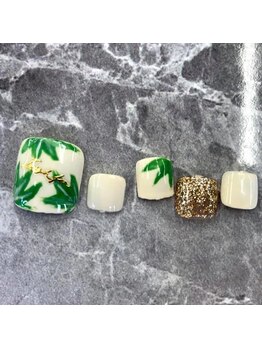 ヴァンネイル 海老名店(Van Nail)/フット定額デザイン 4990円