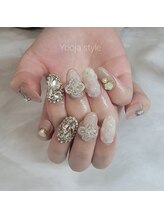 ユジャスタイル(Yooja style)/キラキラ詰め込みネイル