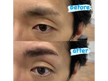 メンズビューティーカフェザパーム 大阪梅田(MEN'S BEAUTY CAFE×THE PERM)/パーマに合うメンズ眉毛Wax