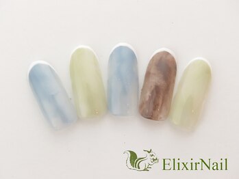 エリクサーネイル 心斎橋(Elixir Nail)/定額aシンプル/クーポン使用