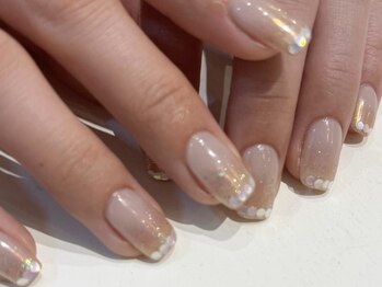 アイネイルズ 天神今泉店(I-nails)/先端ホログラムネイル