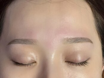 紬麦 高田馬場店(tsumugi)の写真/【眉毛×まつげパーマ】｜セットで仕上げる｜アイブロウワックス(毛量調整+眉メイク)+まつ毛パーマ