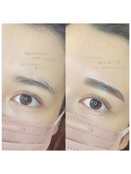 ロレインブロウ 名古屋大須観音店/【パリジェンヌ×HBL(wax込み)】