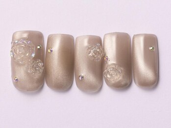 ジェミーネイル エビス(Jemiy nail ebisu)/マグネットバラうるうる9480yen
