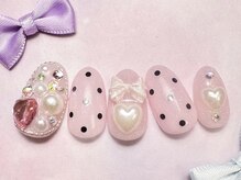 リコリコネイル(Riko Riko Nail)/【NEW】定額デザインD