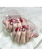 ミニョン(Minyon)/バレンタインネイル♪