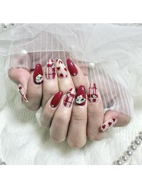 バレンタインネイル♪