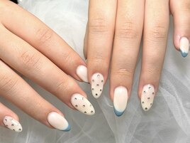 ホワイト×フレンチネイル♪