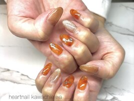 オリジナル秋ネイル♪