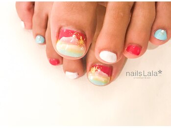 ネイルズ ララ(nails Lala)/波ネイル。