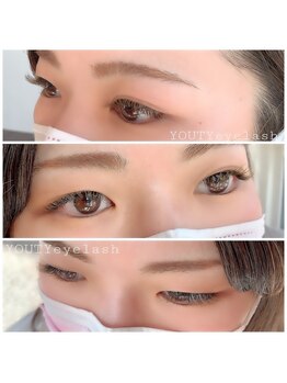 ユーティ アイラッシュ(YOUTY eyelash)/フラットラッシュカラー