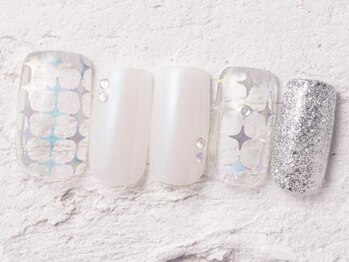 ジェミーネイル エビス(Jemiy nail ebisu)/星シンプルラメ9960yen