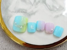 ミーヨ ネイル(mi-yo nail)/フット【定額￥9350(税込)★】
