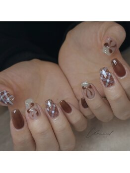 リボン&チェック